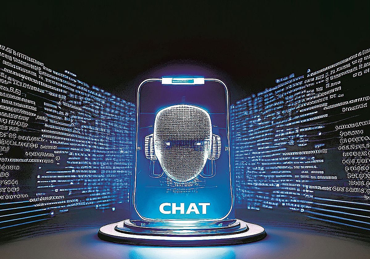 Sistema de inteligencia artificial Chat GPT.