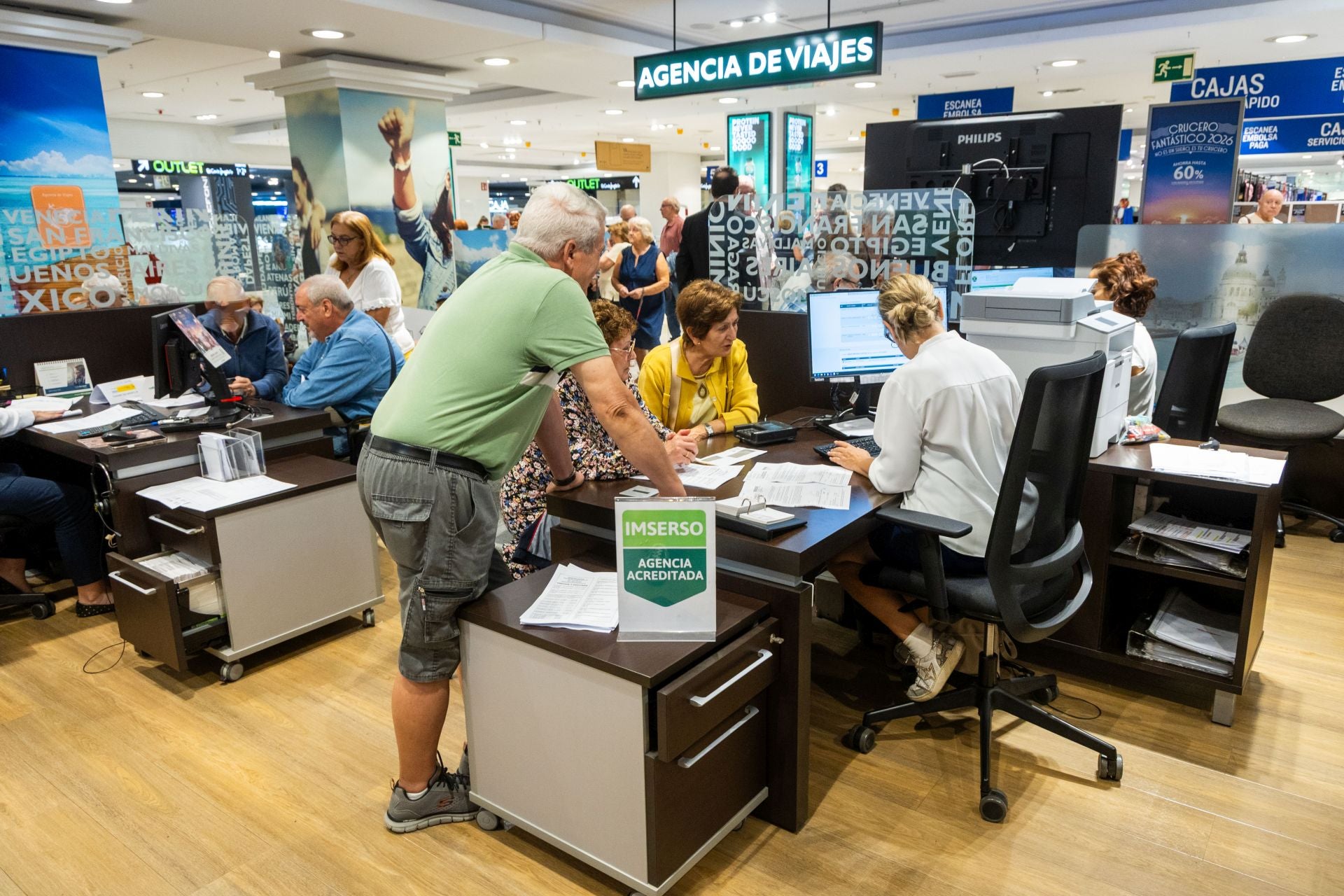 Comienza la temporada de Imserso en la agencias de viaje de la Comunitat