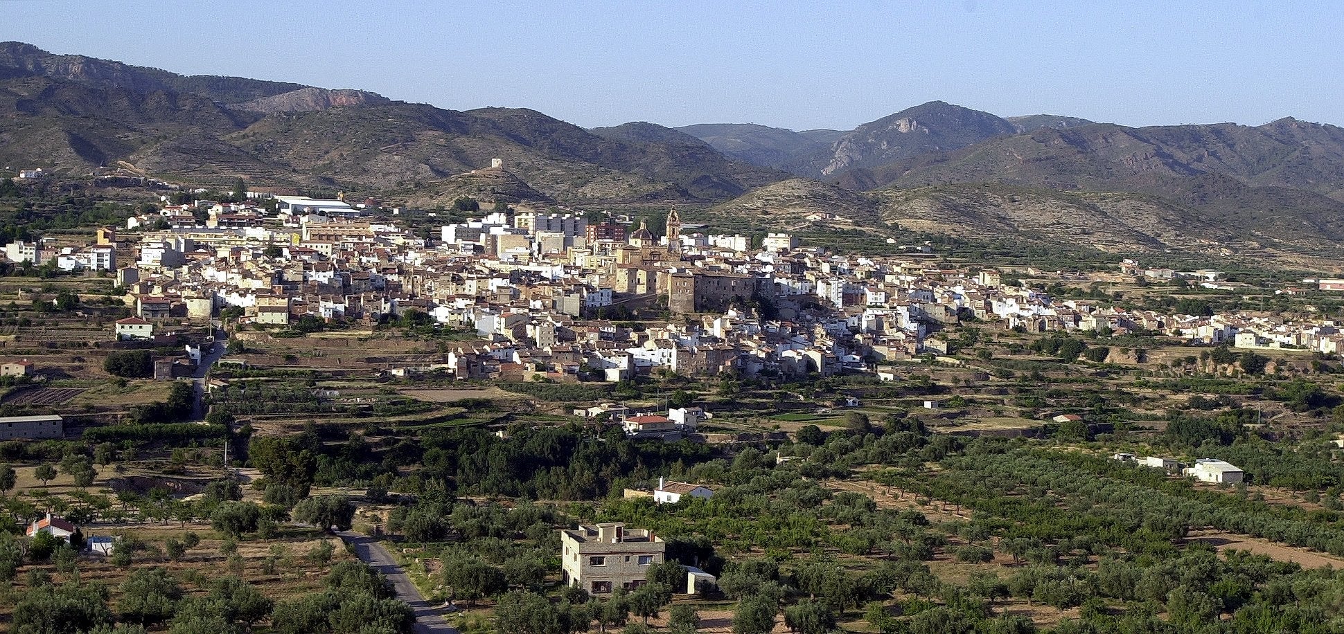 Vista general de Chelva.
