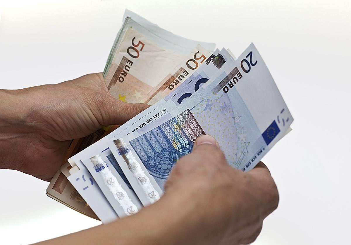 Billetes de 20 y 50 euros.