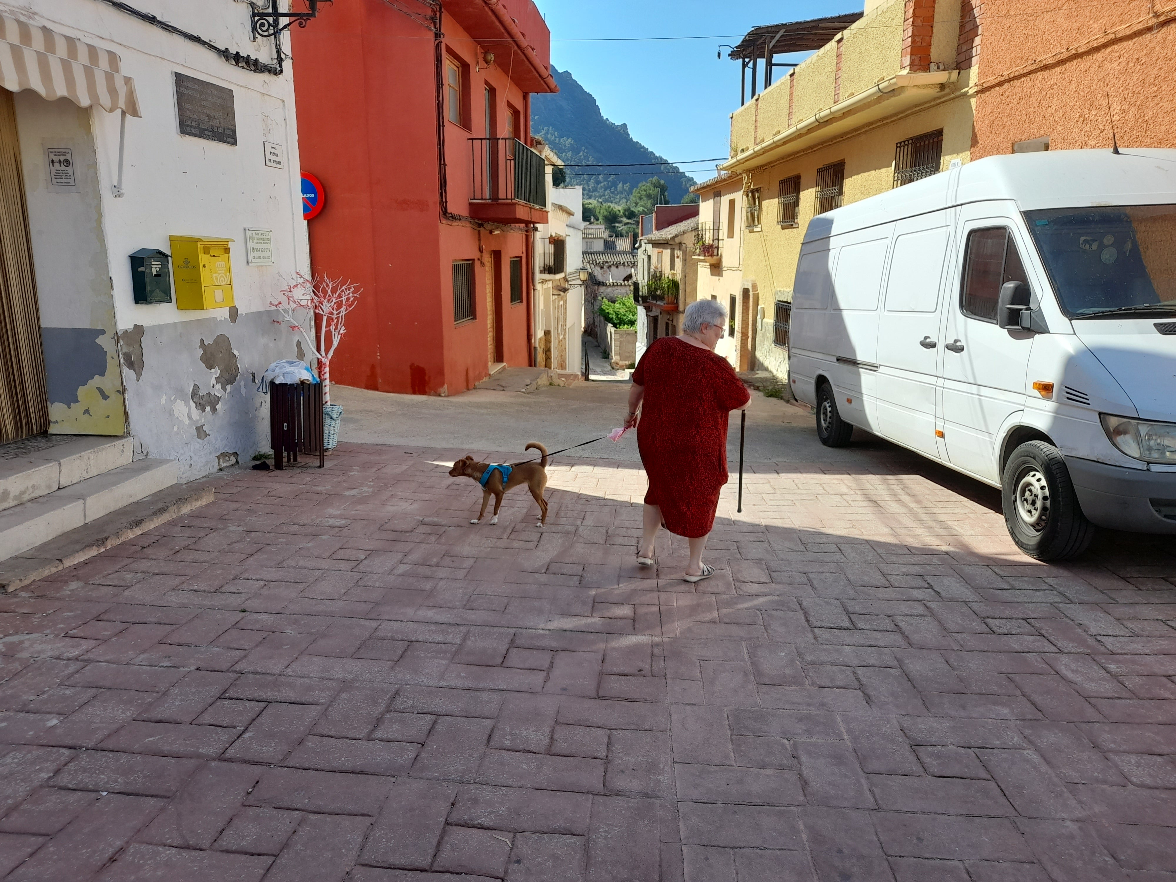 Una calle de Marines Viejo.