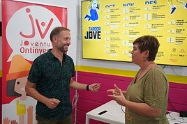 El concejal de Juventud, en la presentación del programa de la Tardor Jove.