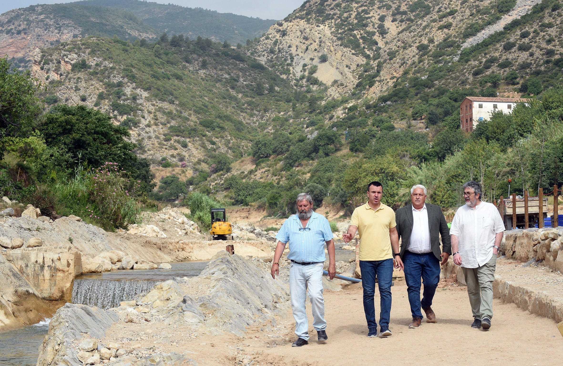 El presidente de la Diputación en Sot de Chera.