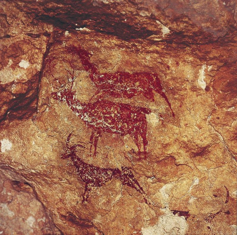 Cueva de la Araña, con vestigios del arte rupestre, en Bicorp.