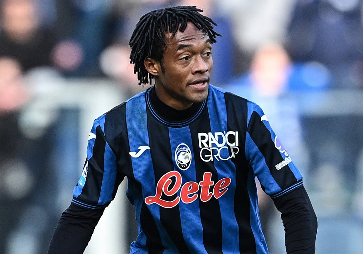 Juan Cuadrado, en las filas del Atalanta.