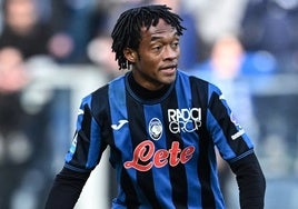Juan Cuadrado, en las filas del Atalanta.