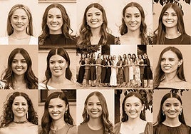 Así son las candidatas a fallera mayor de Valencia 2026