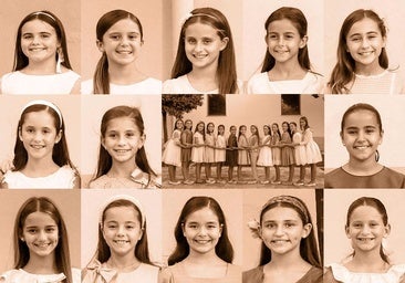 Así son las candidatas a fallera mayor infantil de Valencia 2026