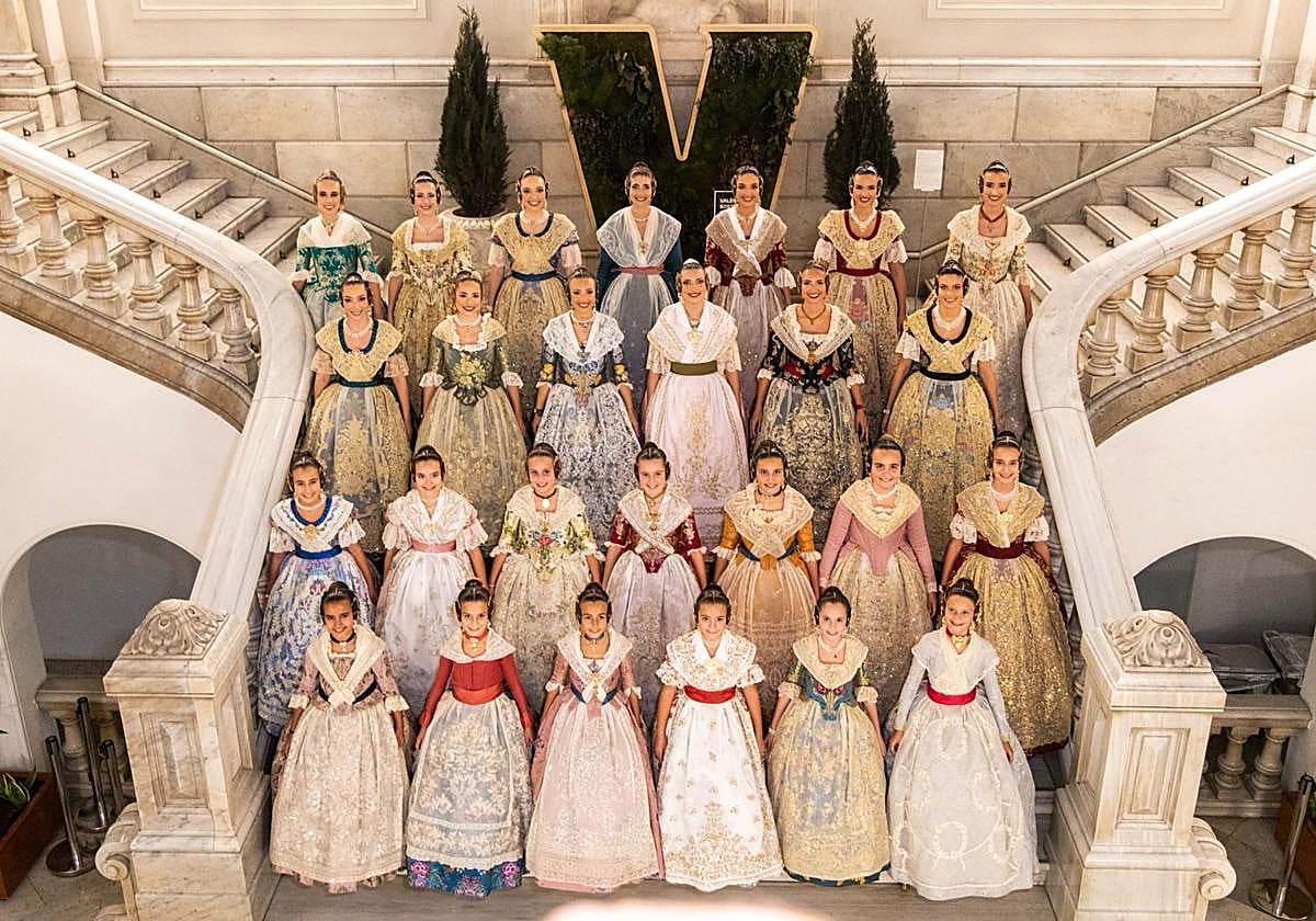 El ensayo del gran día fallero