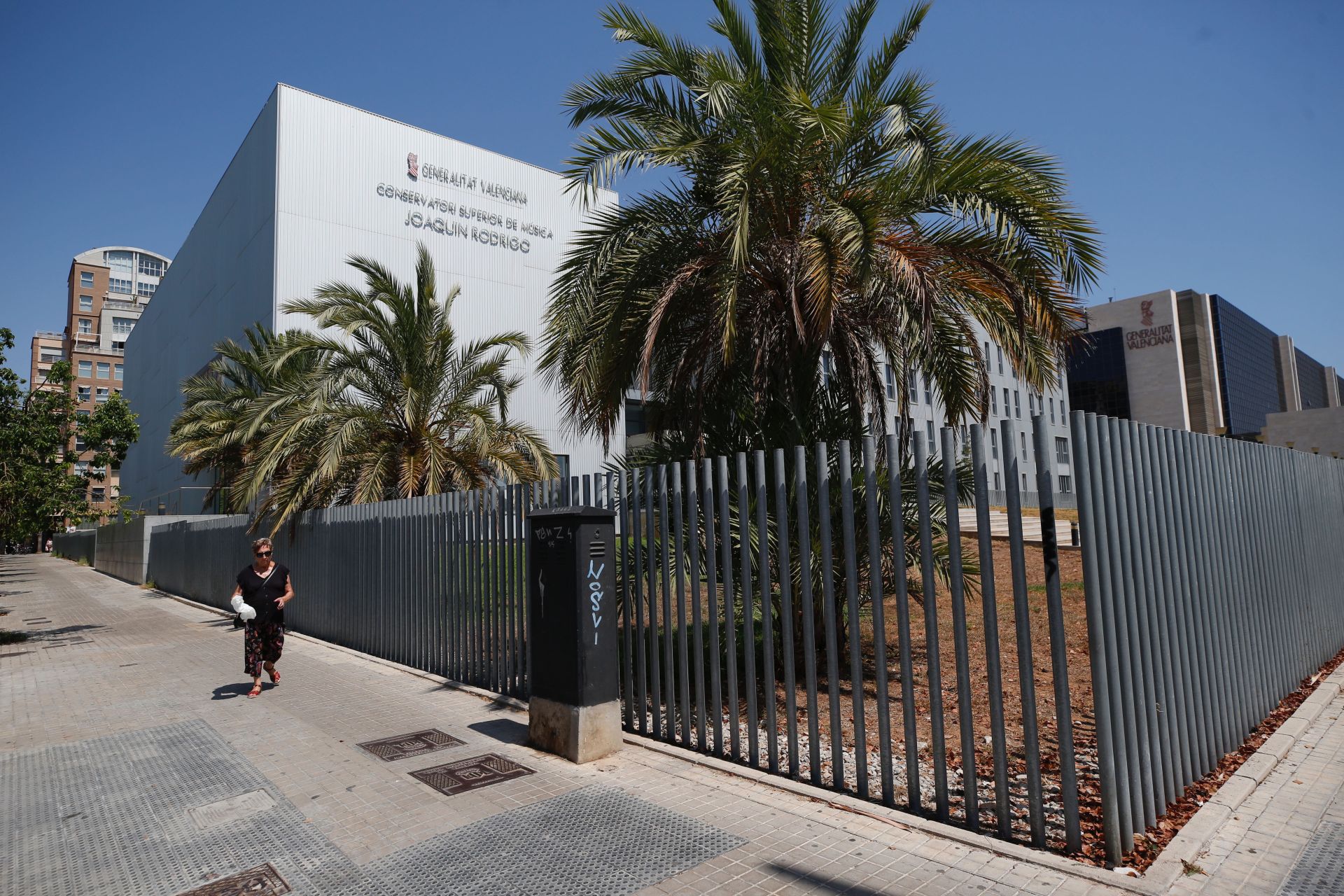 El Conservatorio Joaquín Rodrigo de Valencia.