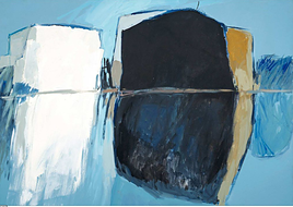 Obra 'l'Alqueria' de Chimo Michavila que pertenece a la colección de Fundación Bancaja.