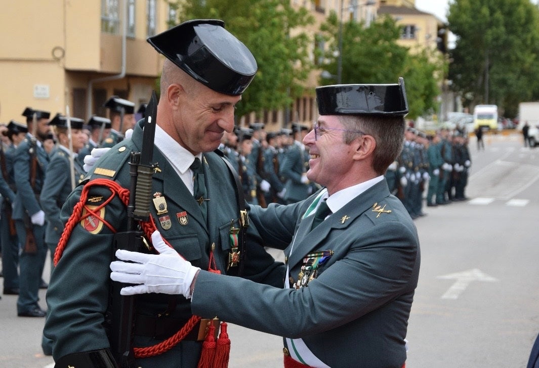 Luis Valcárcel, con el general