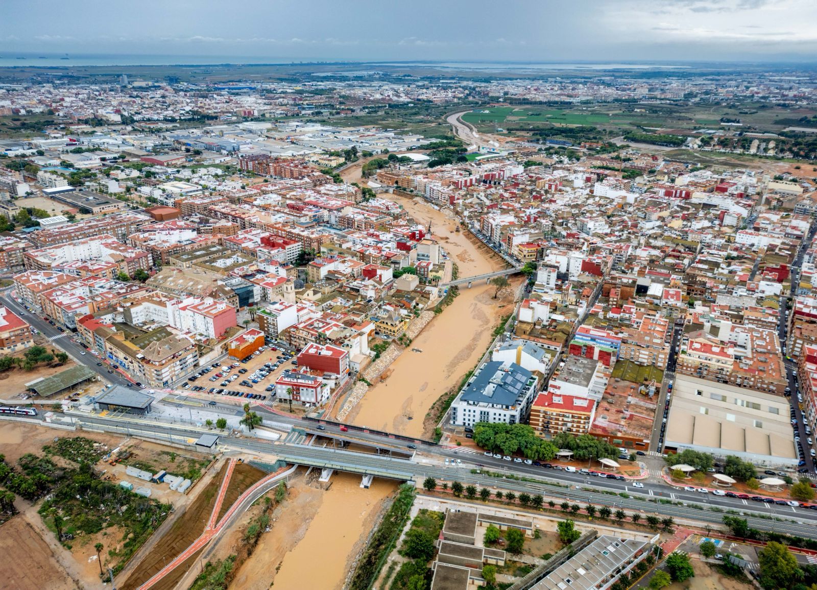 Así está el barranco del Poyo tras el paso de la dana Alice