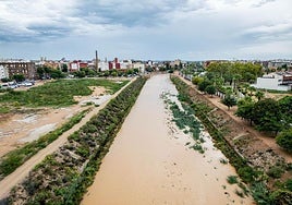 Así está el barranco del Poyo tras el paso de la dana Alice