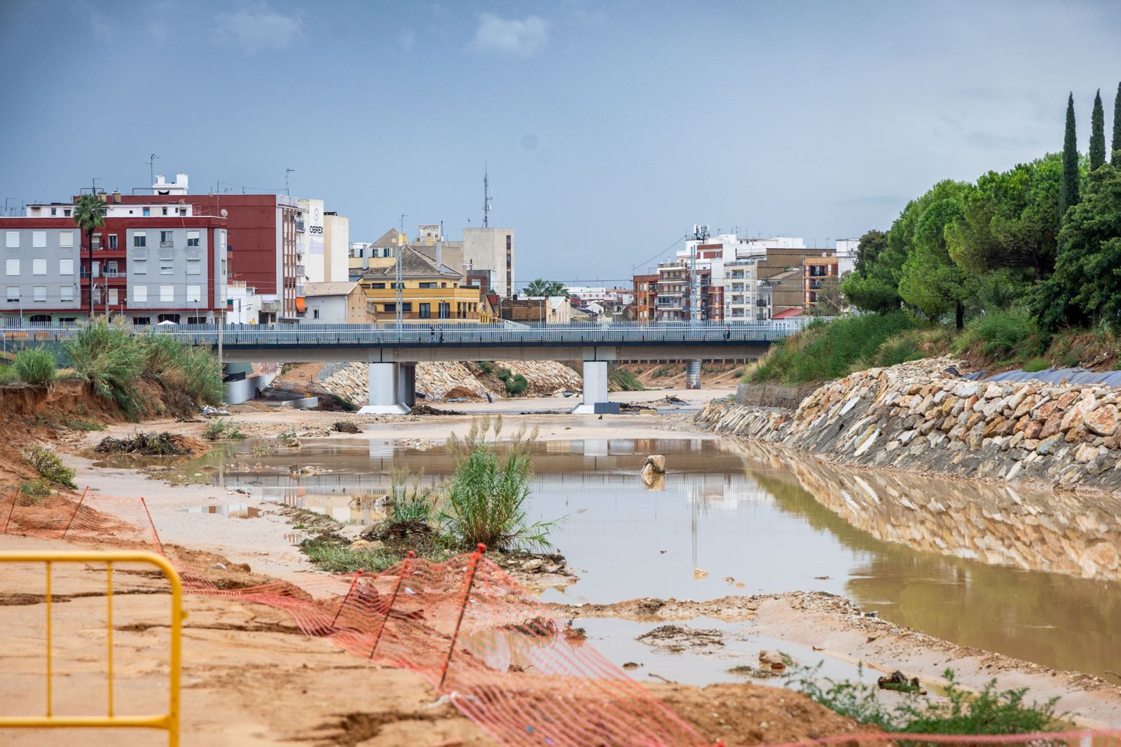 Así está el barranco del Poyo tras el paso de la dana Alice