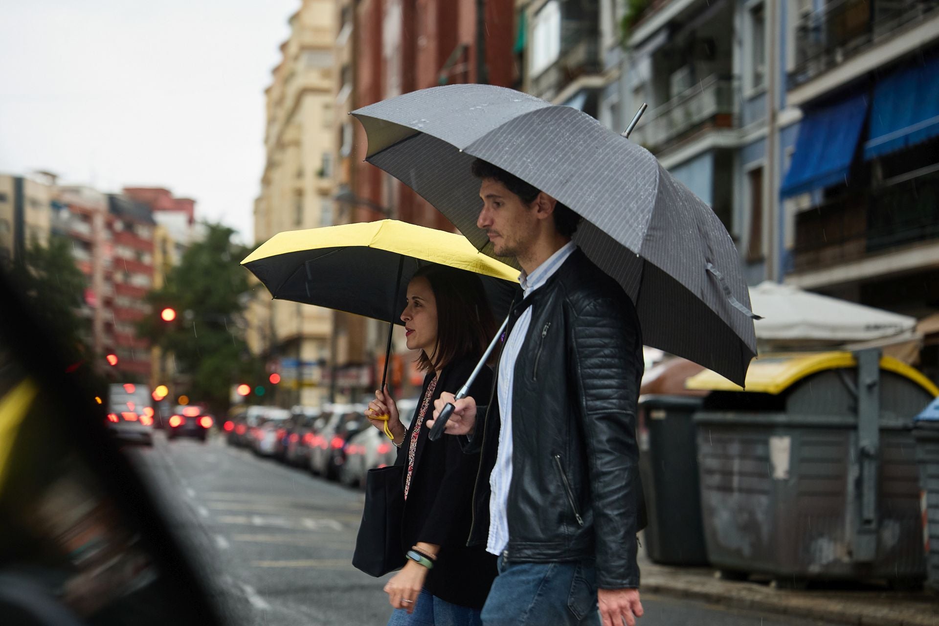 Fotos de las tormentas torrenciales este lunes en la Comunitat
