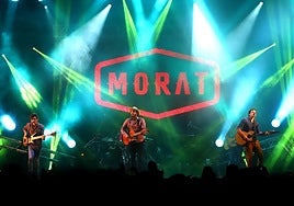 Una actuación de Morat en una imagen de archivo.