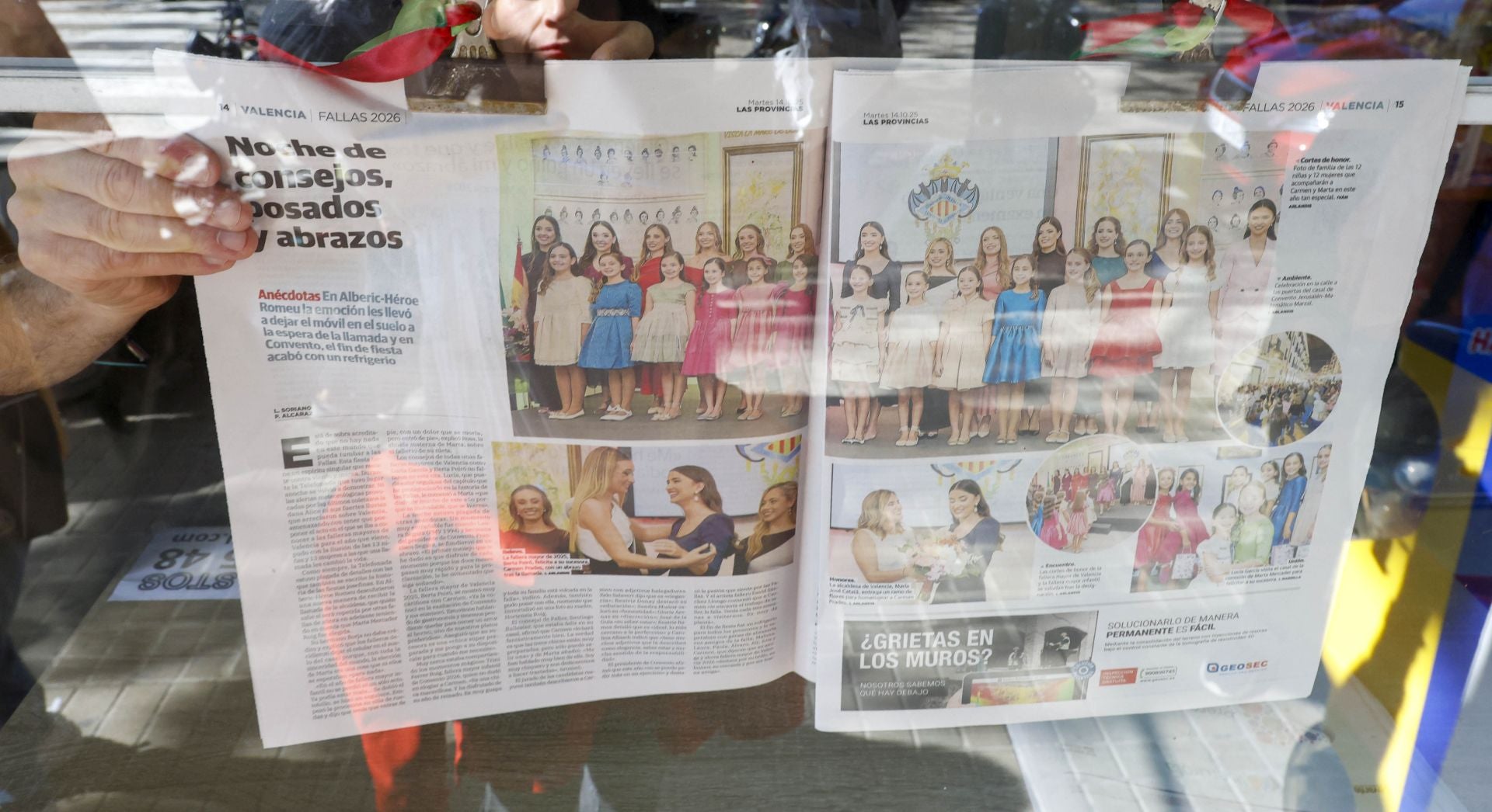 Fotos de Abastos, un barrio encandilado con la alegría de Marta Mercader