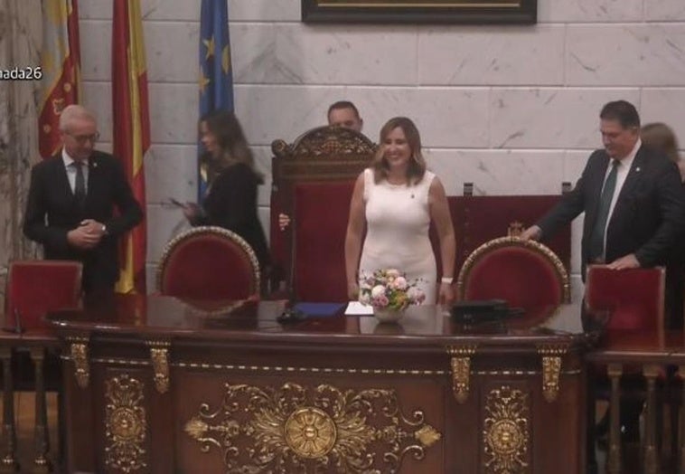 Así ha sido la llamada a las falleras mayores de Valencia 2026