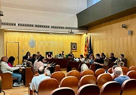 Pleno en el Ayuntamiento de Catarroja.