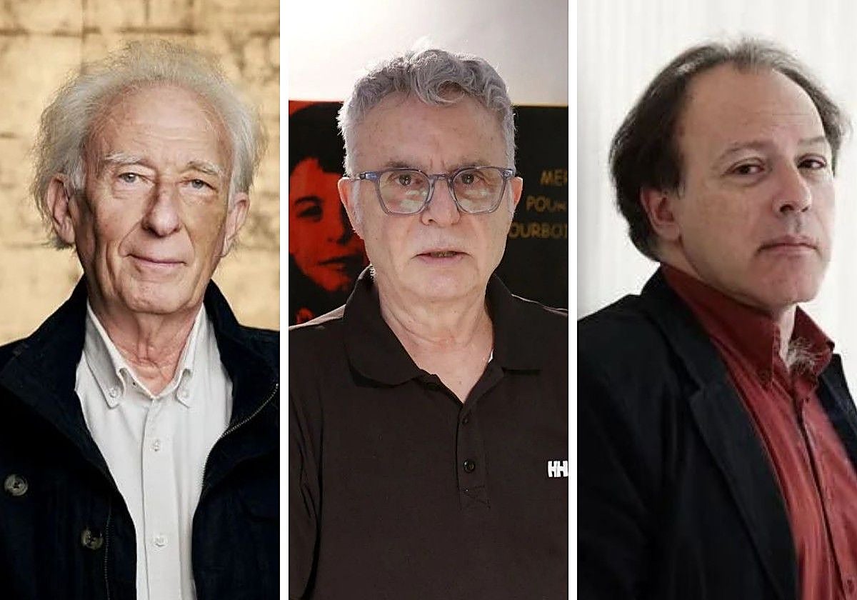 Albert Boadella, Ferran Torrent y Javier Marías.