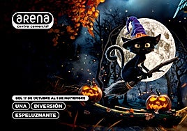Arena propone actividades alrededor de la fiesta de Halloween del 17 de octubre al 1 de noviembre.