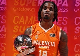 Ike Iroegbu, con el Valencia Basket.