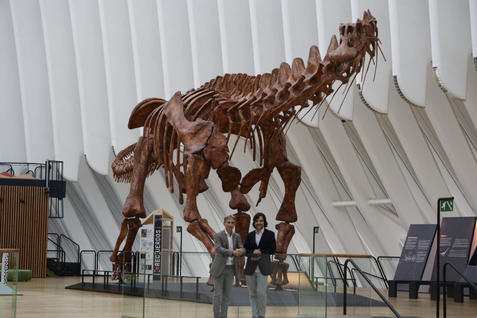 Fotos de la exposición &#039;Dinosaurios de la Patagonia&#039; en CaixaForum