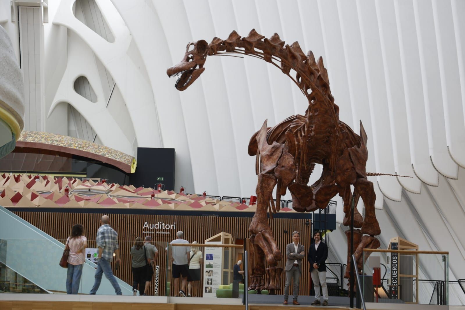 Fotos de la exposición &#039;Dinosaurios de la Patagonia&#039; en CaixaForum