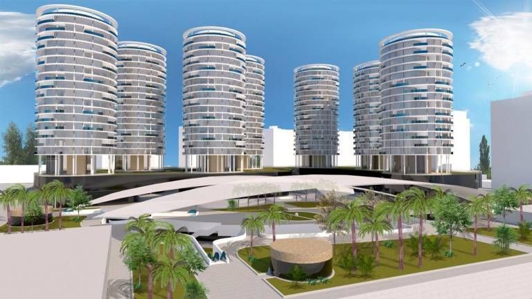 Mestalla, del teatro de los sueños a torres de viviendas, zona comercial y jardines