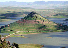 Fotografía del Cerro de Masatrigo, obra de Juan Francisco Zúñiga Mayoral, premiada por la web 'turismoextremadura.com'.