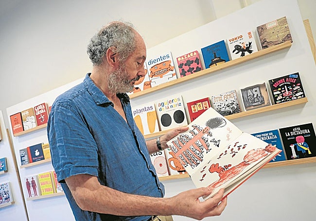 Vicente Ferrer, editor de Media Vaca en la editorial.