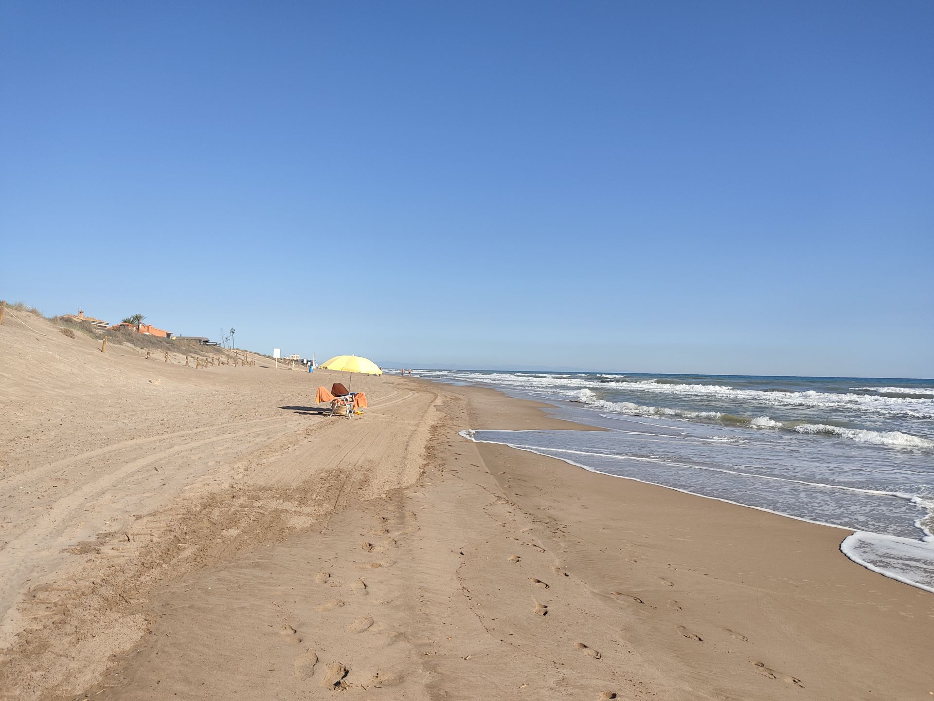 Playa del Dosel de Cullera.