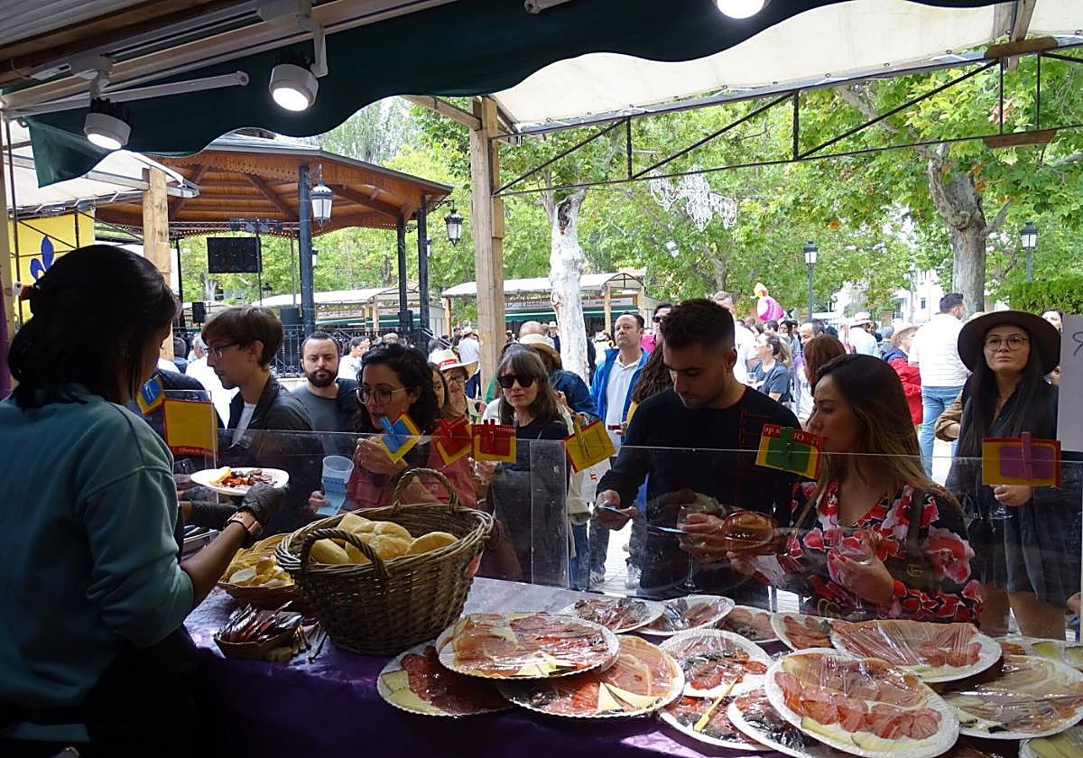 Degustaciones durante la feria.