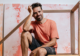 El artista Keke Vilabelda