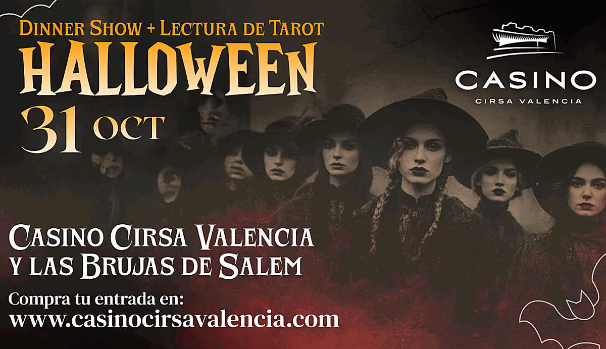 Noche de brujas en Valencia: Únete al aquelarre más irreverente del año en Cirsa Valencia