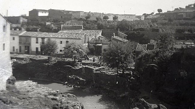 Imagen después - San Isidro, destrozado desde el mirador que hay ahora en Ramón y Cajal.