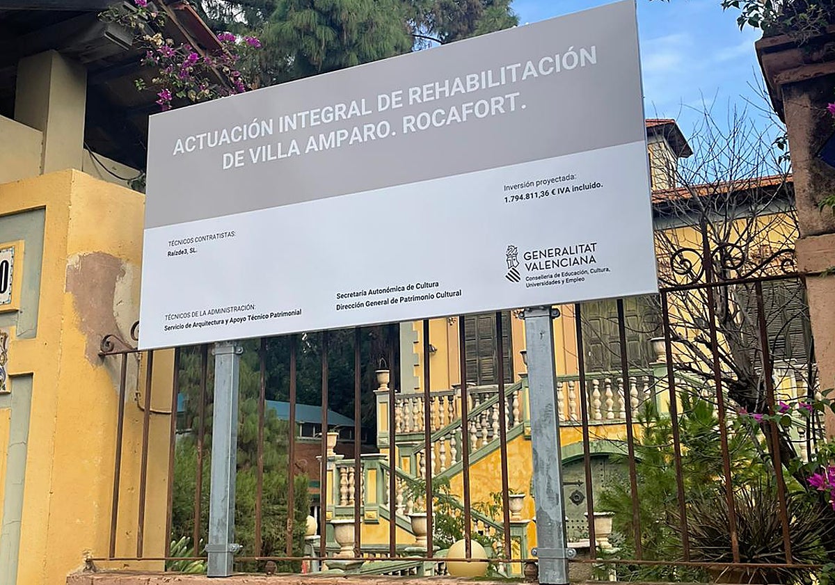 Imagen principal - Villa Amparo, todo igual tras seis meses de la okupación