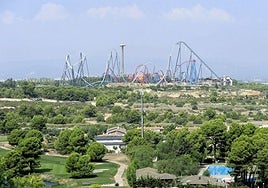 Vista de PortAventura World.