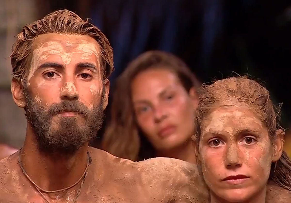 Iván y Miri, antes de la expulsión.