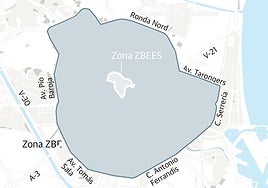 Zona de Bajas Emisiones en Valencia, con una especial en Ciutat Vella.