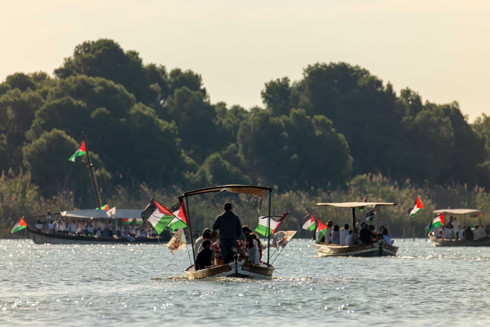 La &#039;flotilla&#039; por Palestina desembarca este sábado en la Albufera