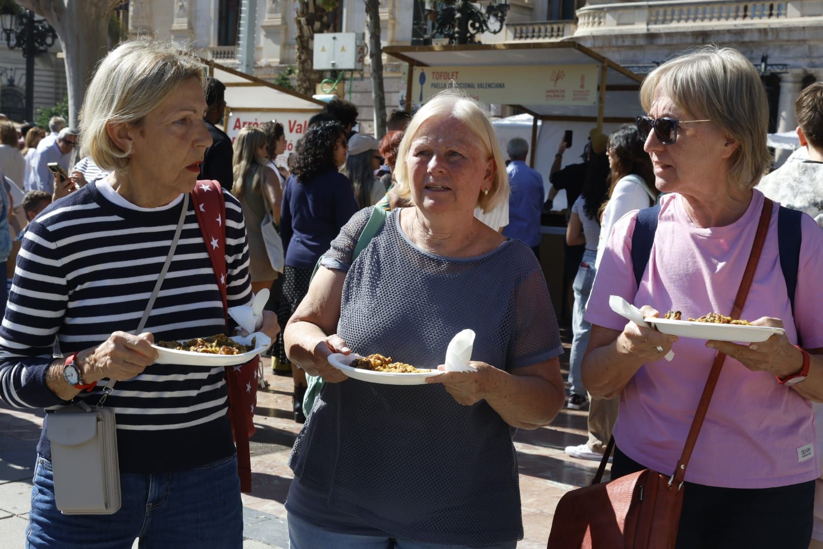 Fotos del festival Tastarros en la plaza del Ayuntamiento de Valencia