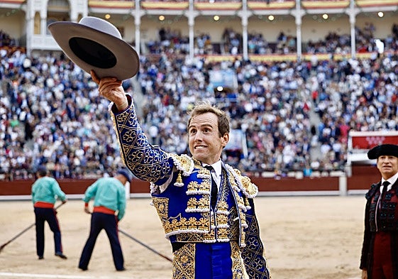 Román, durante una corrida este año.