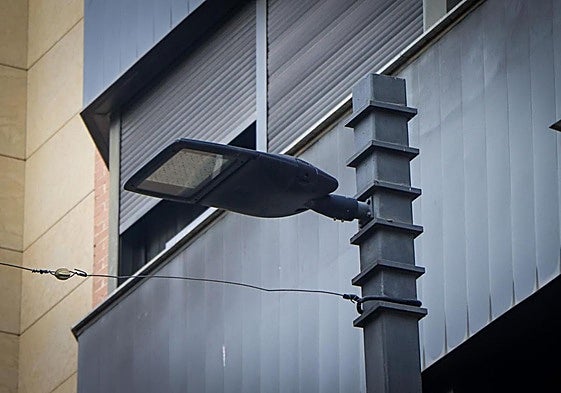 Modelo de luminaria con tecnología led.