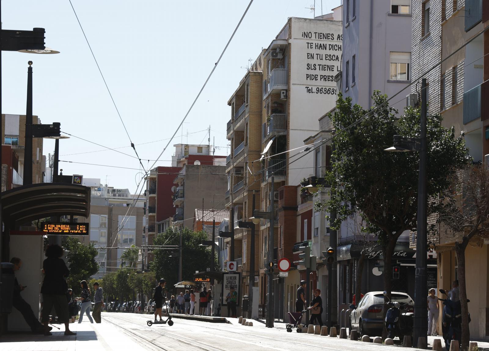 Barrio de Benicalap de Valencia.