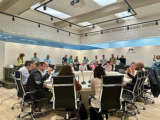 Reunión del Consorci Ribera i Valldigna.