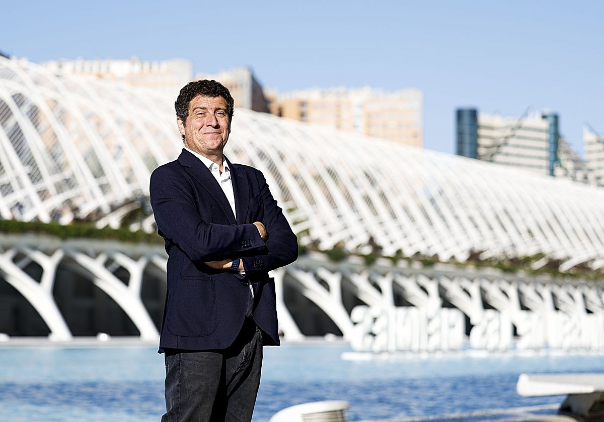 El consejero delegado de Startup Valencia, Nacho Mas, en Valencia.
