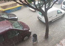 Último episodio de lluvias en Gandia.