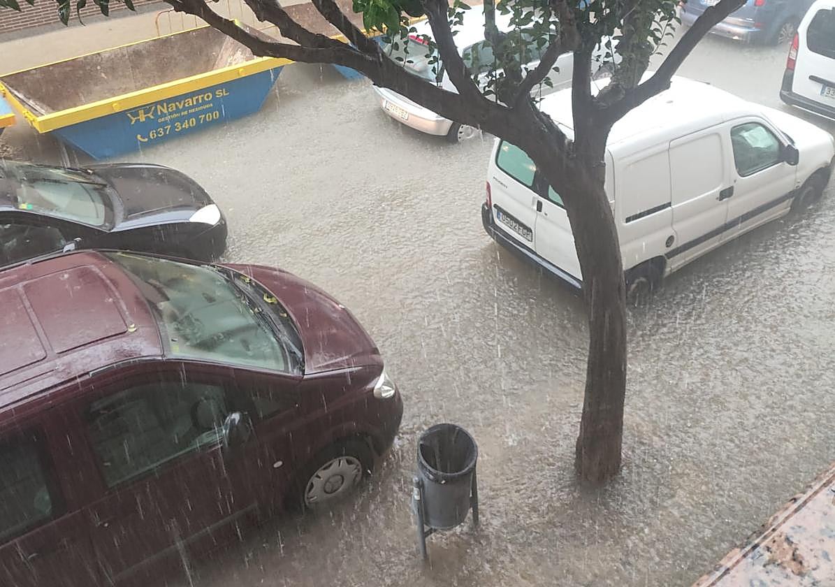 Último episodio de lluvias en Gandia.